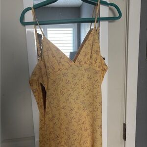 Forever 21 Yellow Floral Dress